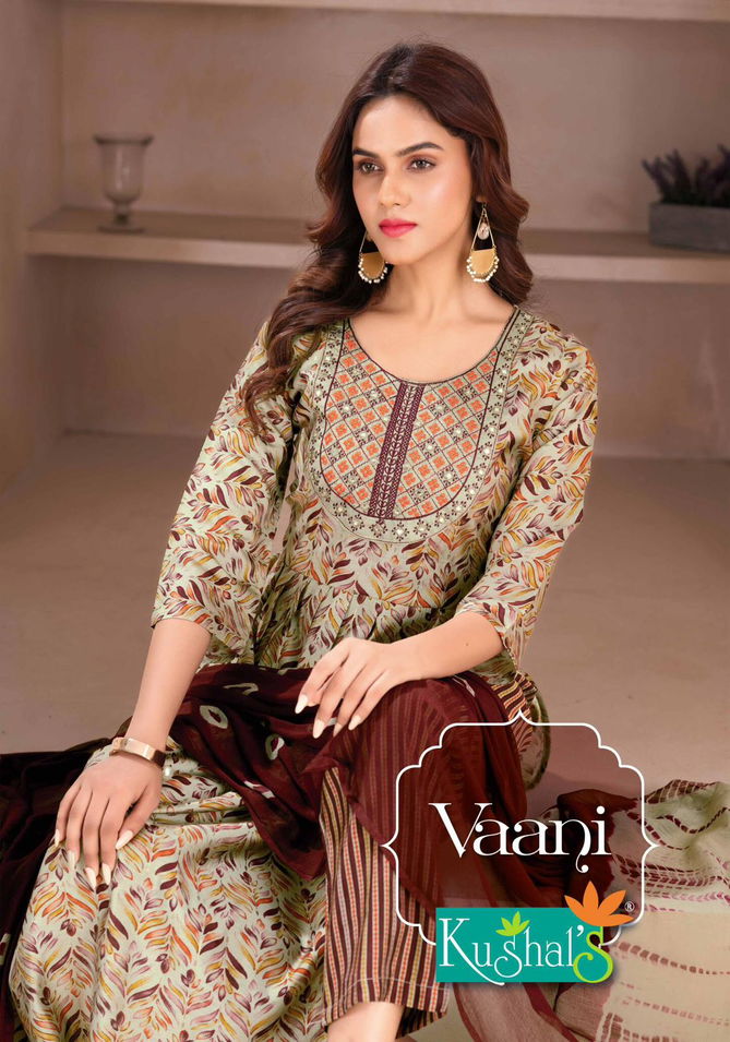 Kushal Vaani Vol 2 Muslin Designer Readymade Suits
